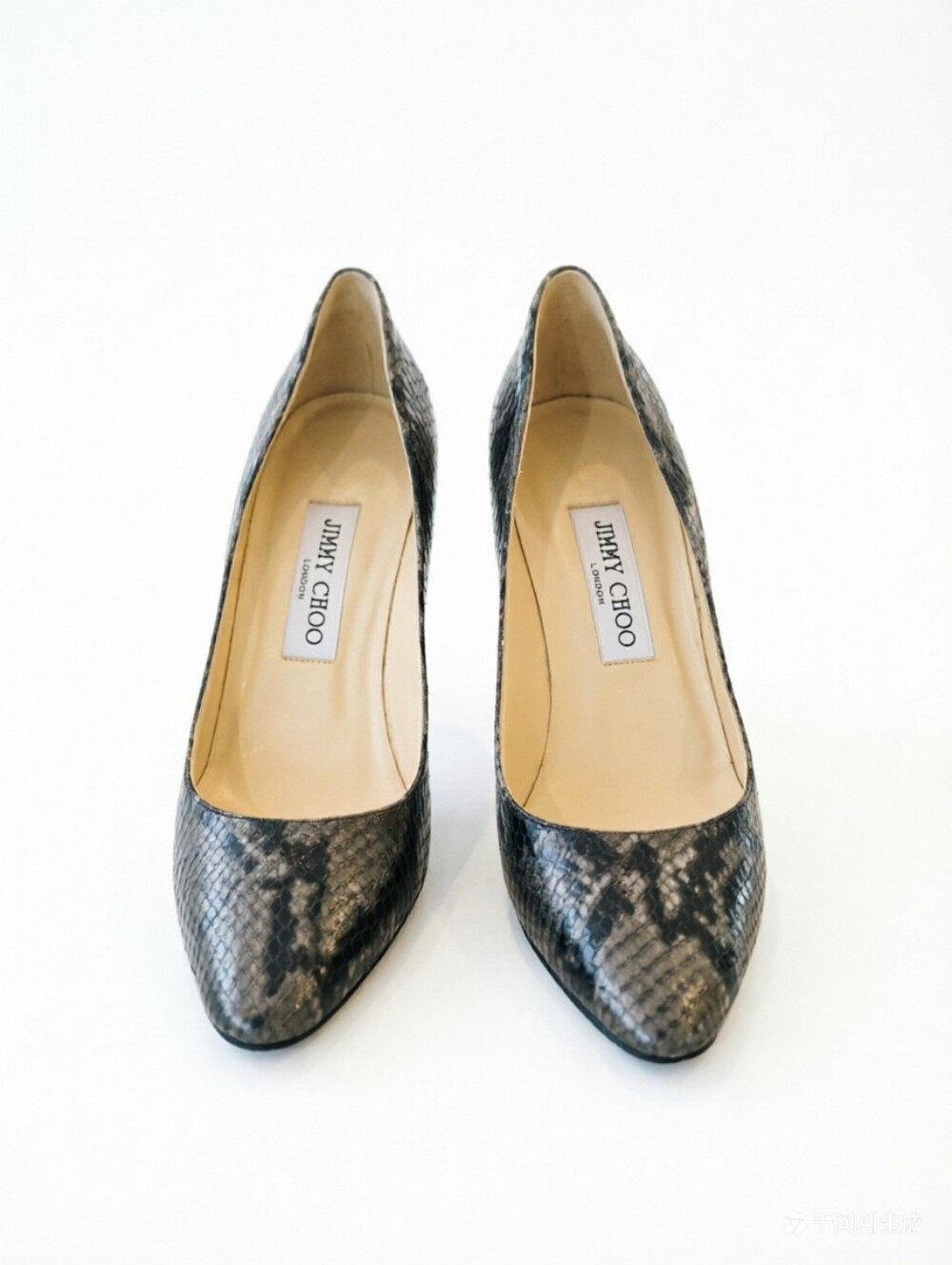 Jimmy Choo  python pointed toe pumps - Picture 7 of 10